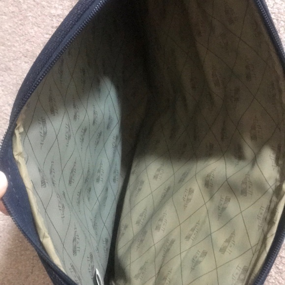 London Fog Canvas Portfolio Zippered Envelope - Picture 3 of 7